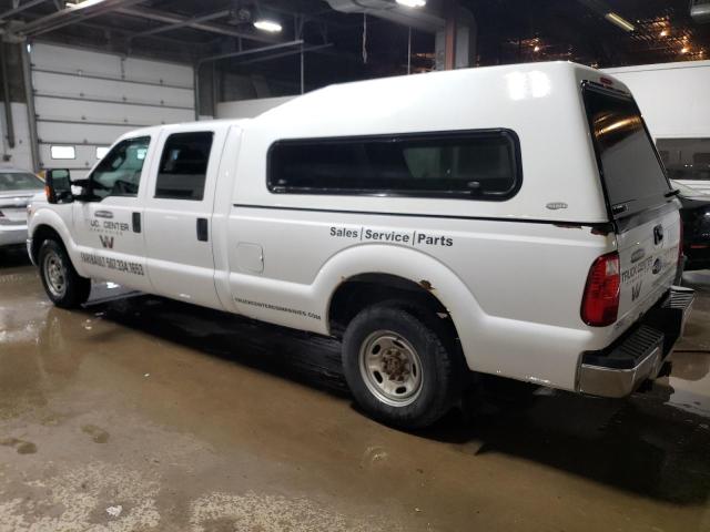 FORD F250 SUPER 2016 white crew pic gas 1FT7W2A69GEA64823 photo #3