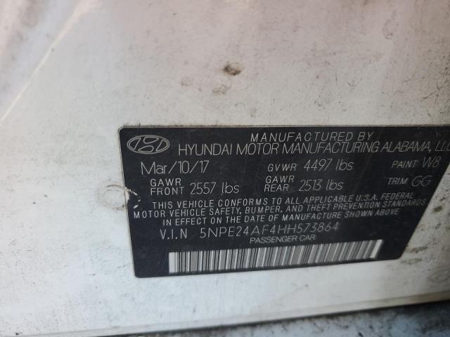 2017 HYUNDAI SONATA SE - 5NPE24AF4HH573864