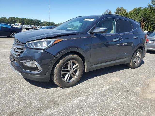 HYUNDAI SANTA FE S 2017 blue  gas 5XYZU3LB5HG451098 photo #1