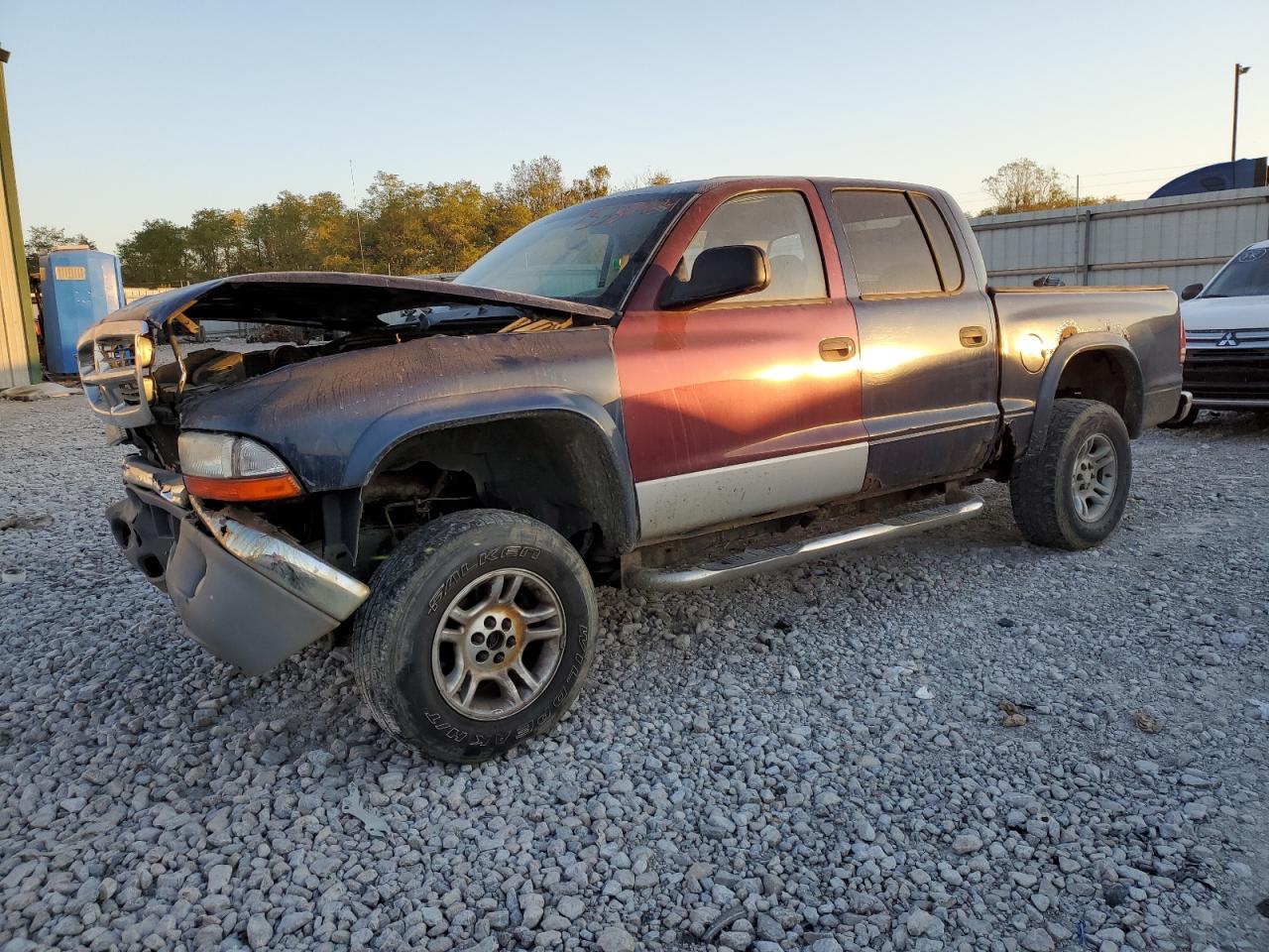 Lot #3023971211 2004 DODGE DAKOTA QUA