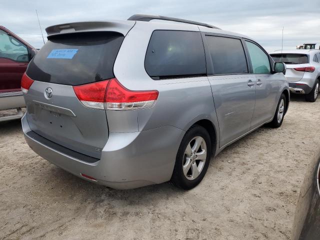 TOYOTA SIENNA LE 2012 silver  gas 5TDKK3DC8CS277540 photo #4