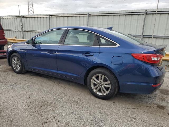 HYUNDAI SONATA SE 2016 blue sedan 4d gas 5NPE24AF1GH334674 photo #3