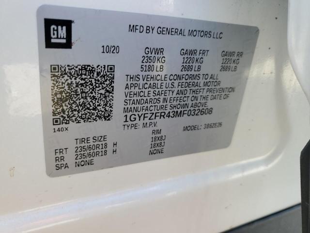 2021 CADILLAC XT4 SPORT - 1GYFZFR43MF032608