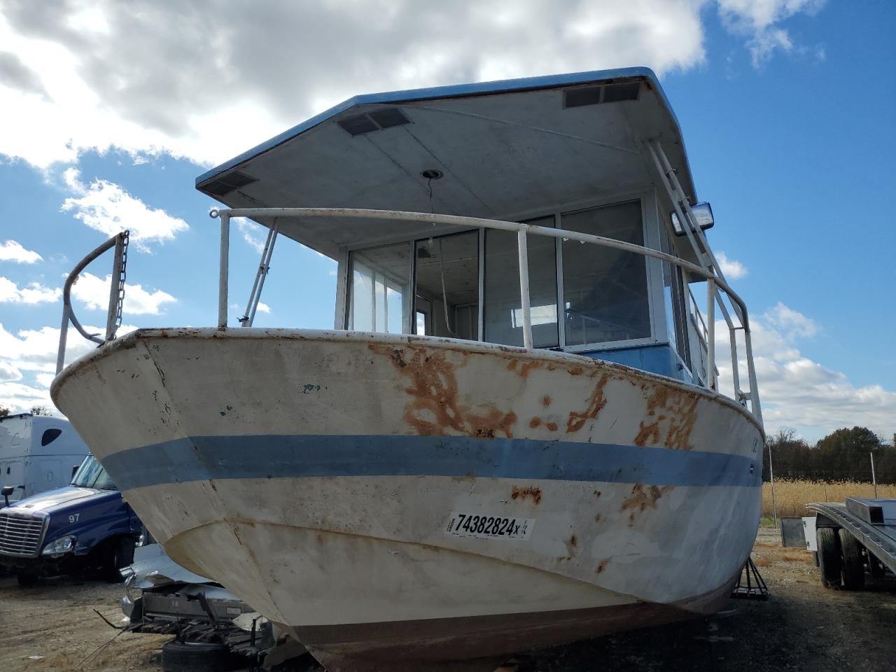 Lot #2943788900 1969 OTHR HOUSE BOAT