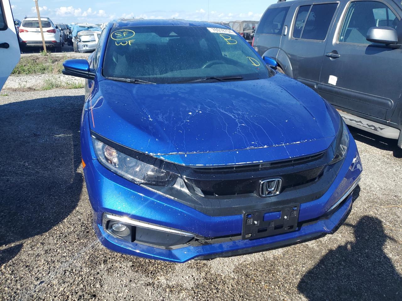 Lot #2976941942 2020 HONDA CIVIC EX