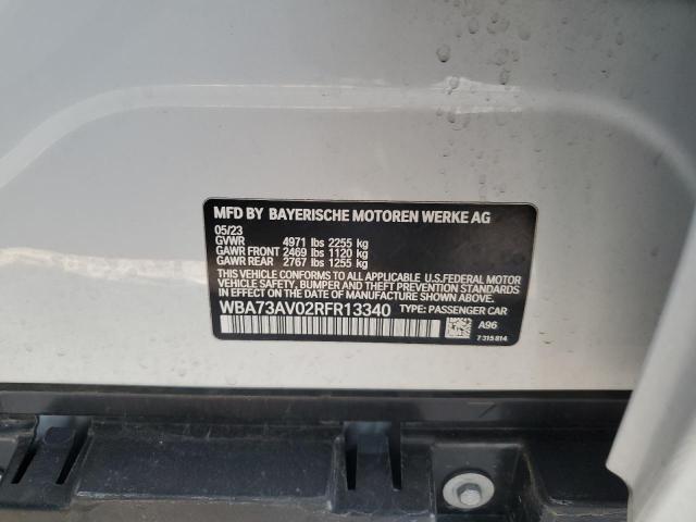 2024 BMW 430XI GRAN - WBA73AV02RFR13340