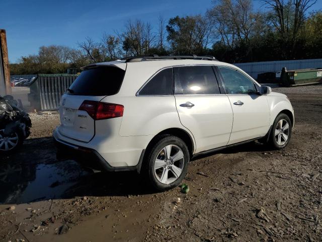 ACURA MDX TECHNO 2011 white  gas 2HNYD2H68BH509130 photo #4