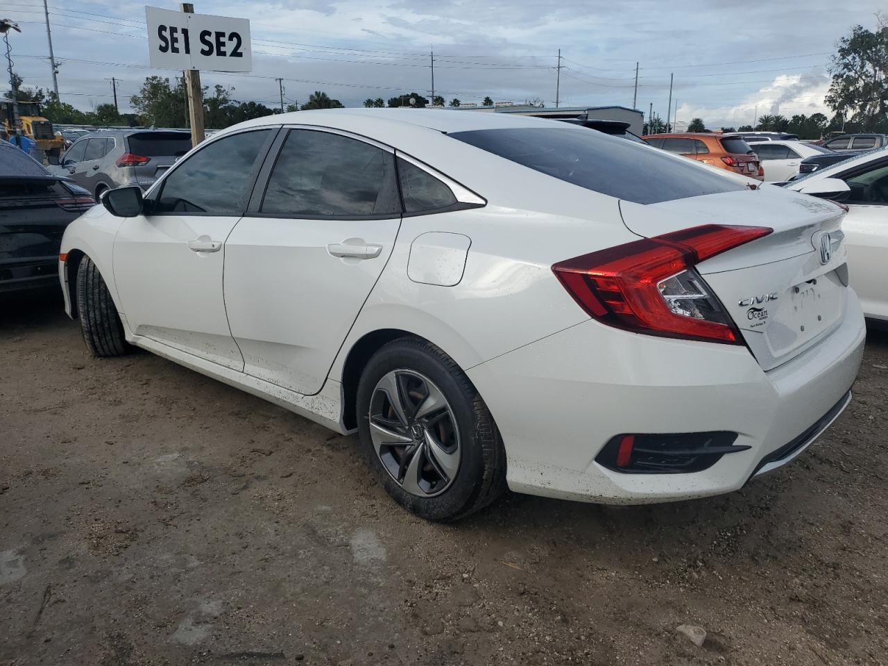 Lot #2989157687 2021 HONDA CIVIC LX