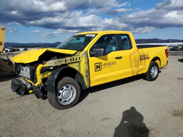 FORD F150 SUPER 2023 yellow  gas 1FTEX1CP1PKF98758 photo #1