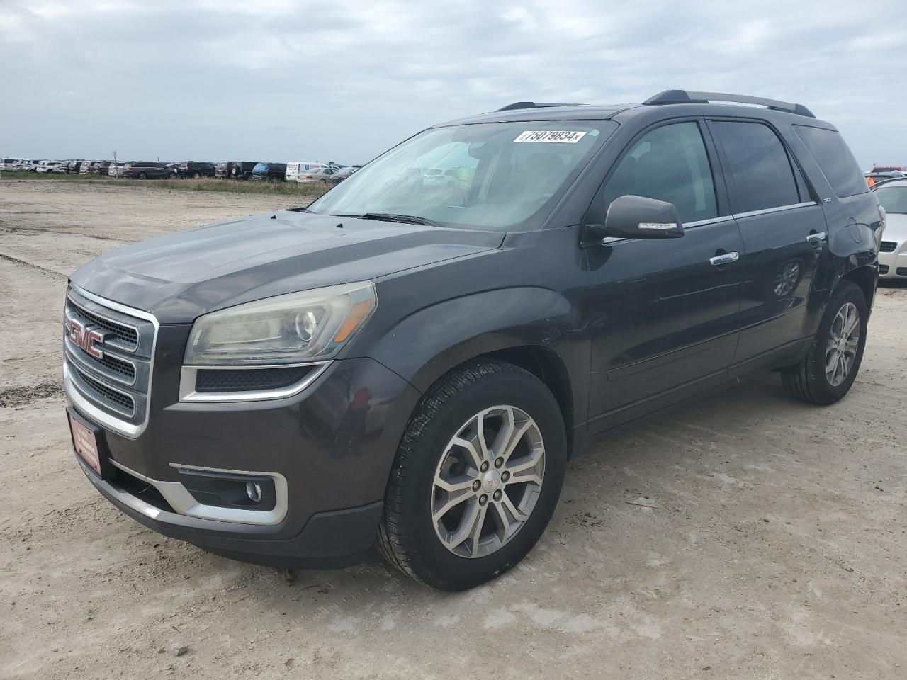 GMC ACADIA SLT 2013 gray  gas 1GKKVSKD3DJ235891 photo #1