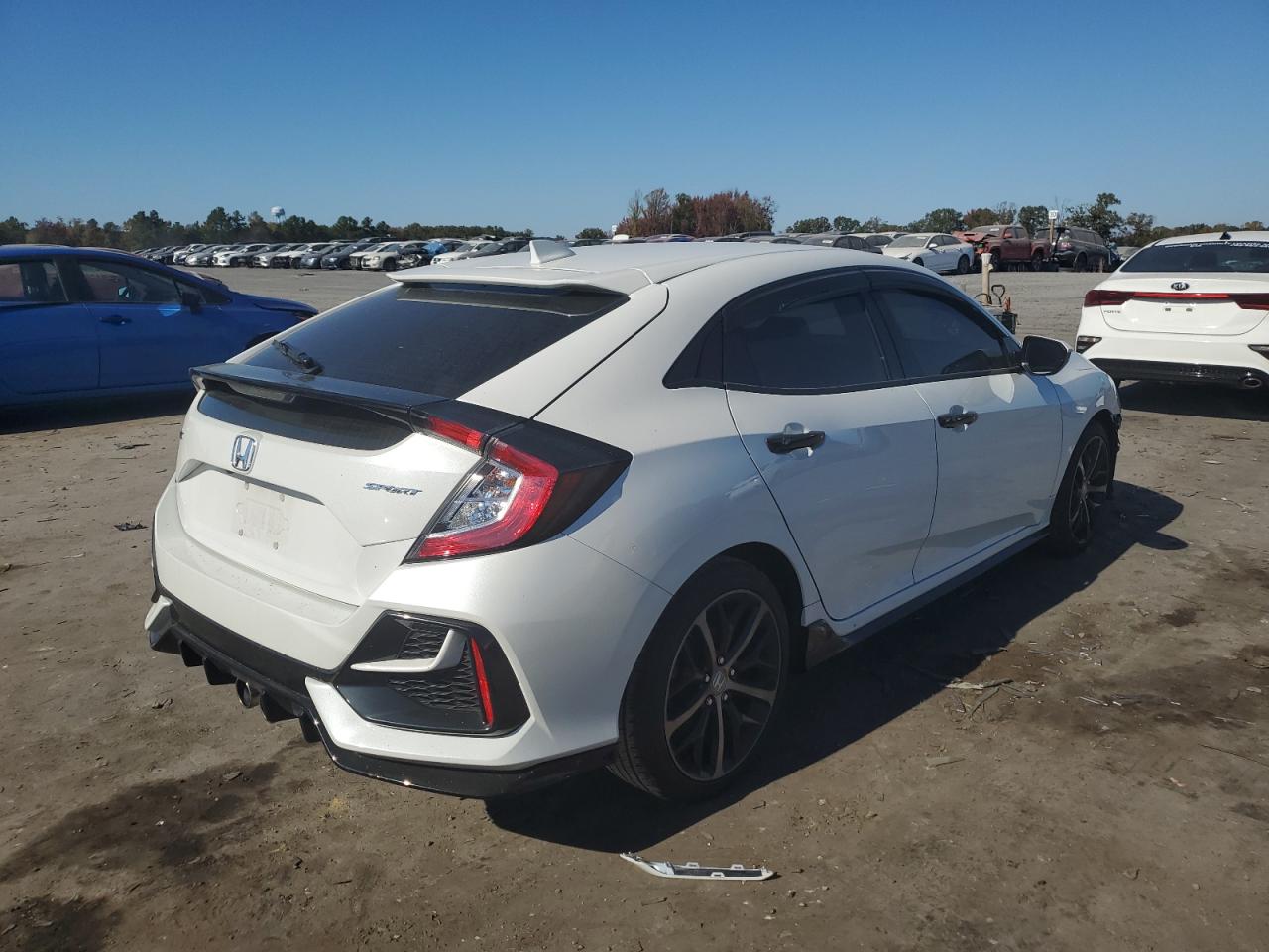 Lot #2974437474 2021 HONDA CIVIC SPOR