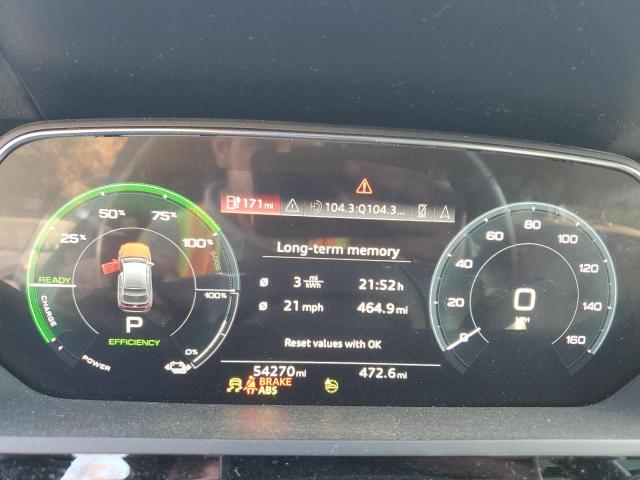 2022 AUDI E-TRON SPO WA12ABGE8NB022921