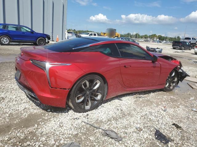 LEXUS LC 500H 2024 red  hybrid engine JTHBY5AYXRA002606 photo #4