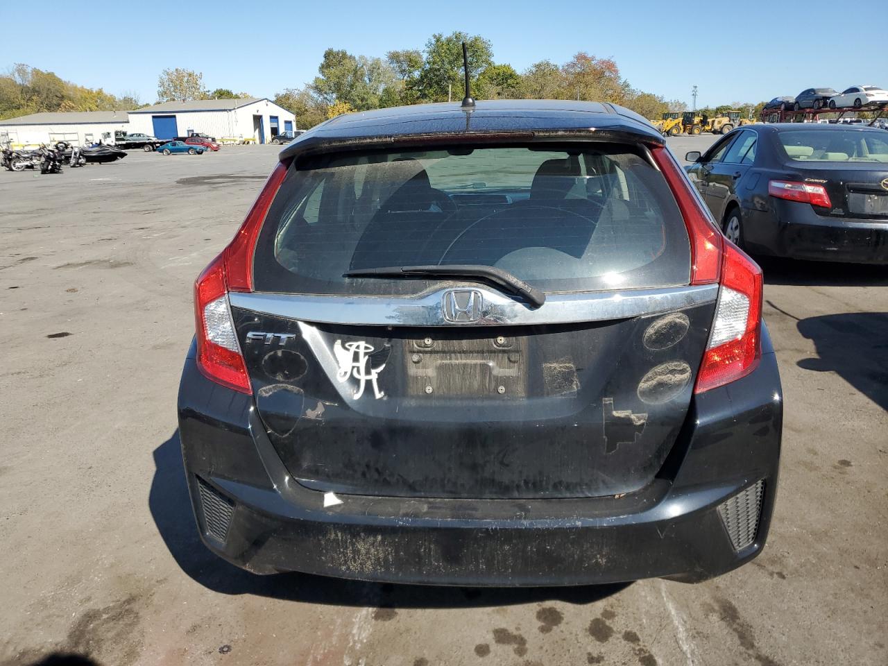 Lot #2928592043 2015 HONDA FIT EX