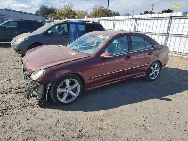 MERCEDES-BENZ C 230K SPO 2005 burgundy  gas WDBRF40JX5F630178 photo #1