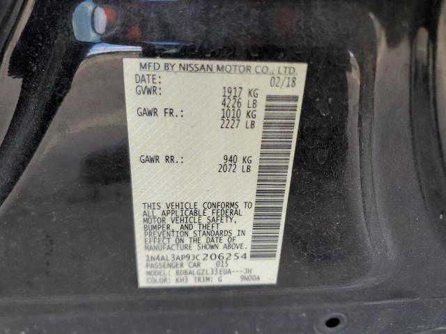 2018 NISSAN ALTIMA 2.5 - 1N4AL3AP9JC206254