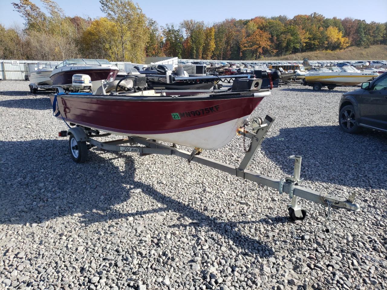 Lot #2989172859 1978 STARCRAFT BOAT W/TRL