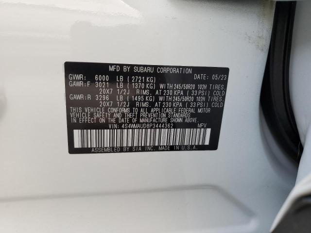 2023 SUBARU ASCENT LIM - 4S4WMAUD8P3444362