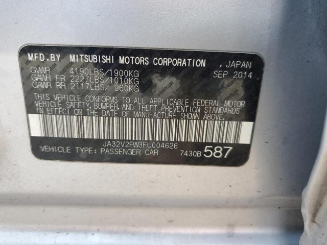 2015 MITSUBISHI LANCER SE JA32V2FW3FU004626