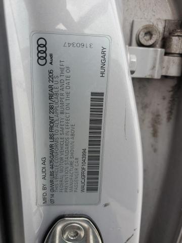 2015 AUDI A3 PREMIUM - WAUCJGFF0F1043994