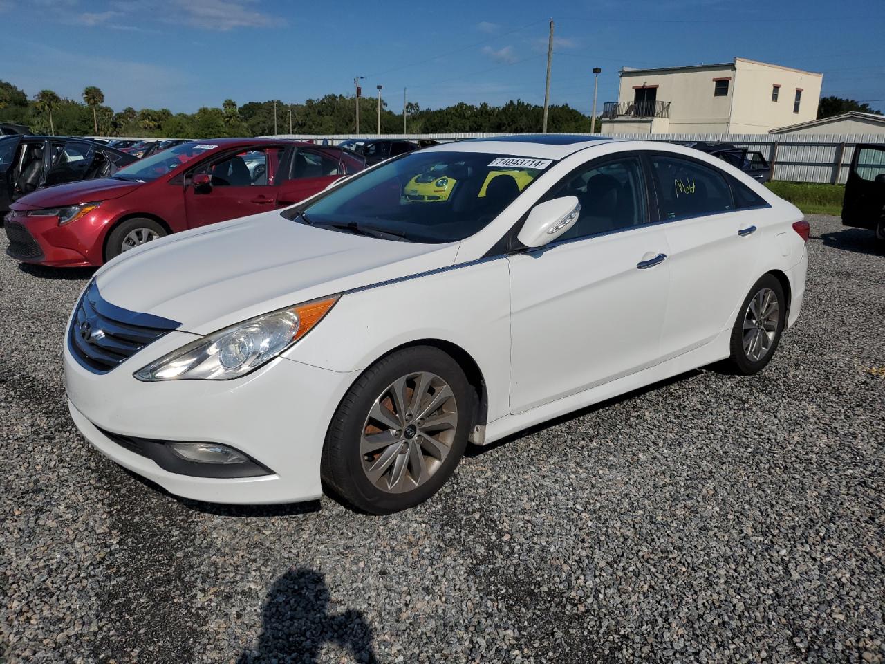 Lot #2885200949 2014 HYUNDAI SONATA SE