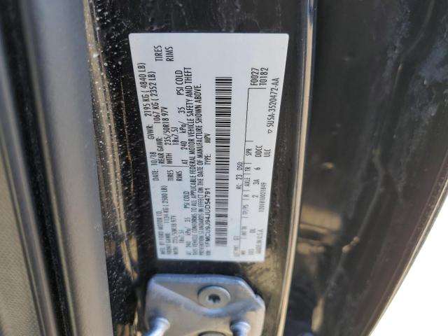 2018 FORD ESCAPE TIT - 1FMCU9J94JUD54791