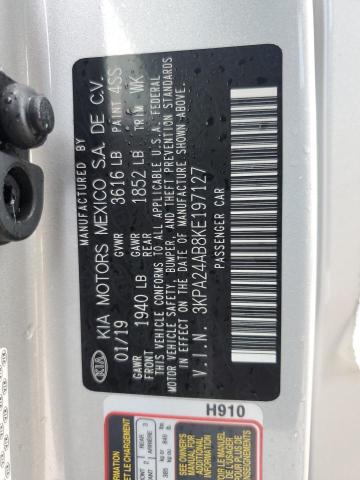 2019 KIA RIO S - 3KPA24AB8KE197127
