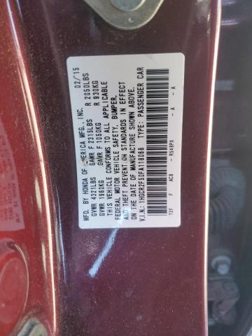 2015 HONDA ACCORD SPO - 1HGCR2F50FA118068