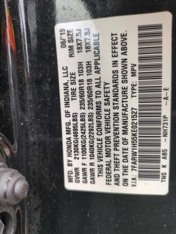 7FARW1H55KE021527 2019 HONDA CRV