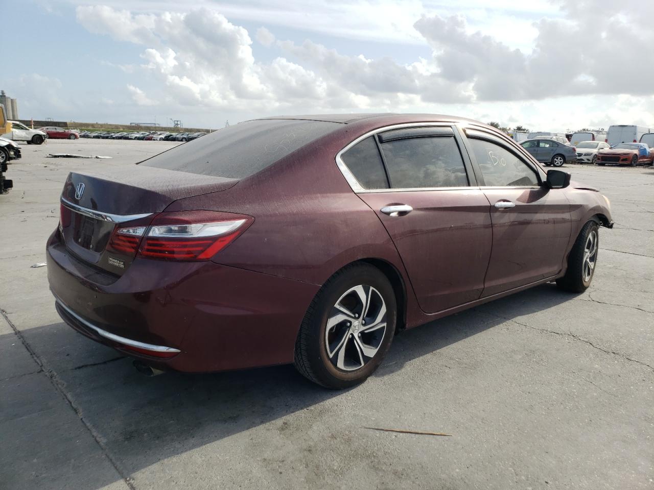 Lot #2960136040 2017 HONDA ACCORD LX