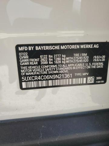 2022 BMW X5 SDRIVE - 5UXCR4C06N9N21361