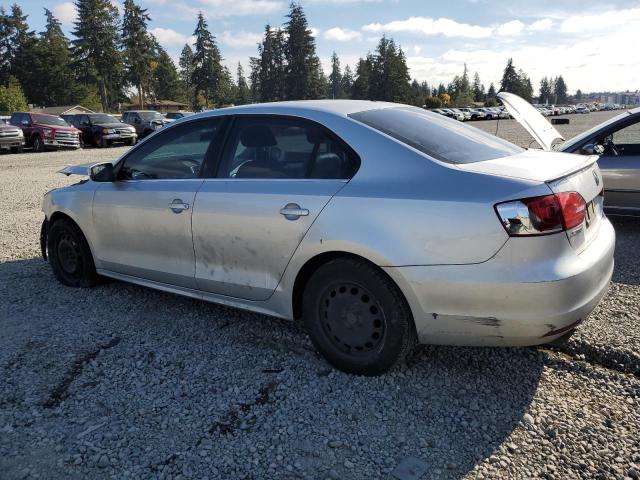 VOLKSWAGEN JETTA SE 2013 silver  gas 3VWDP7AJ5DM249911 photo #3