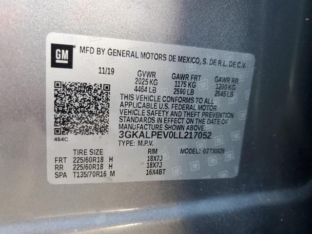 2020 GMC TERRAIN SL - 3GKALPEV0LL217052