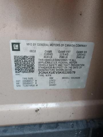 VIN 2GNAXUEV5K6138579 2019 CHEVROLET EQUINOX no.13