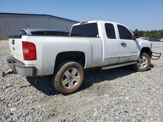 CHEVROLET SILVERADO 2013 white 4dr ext flexible fuel 1GCRKSEA8DZ238548 photo #4