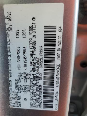 2022 TOYOTA TACOMA DOU - 3TMAZ5CN9NM192859