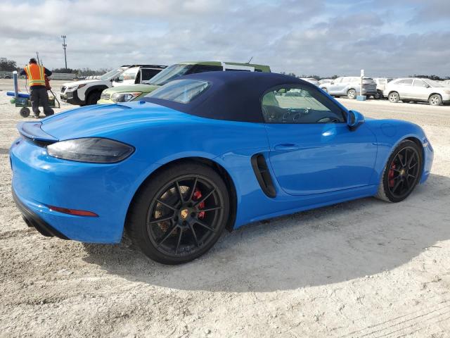 PORSCHE BOXSTER GT 2023 blue  gas WP0CD2A8XPS216468 photo #4