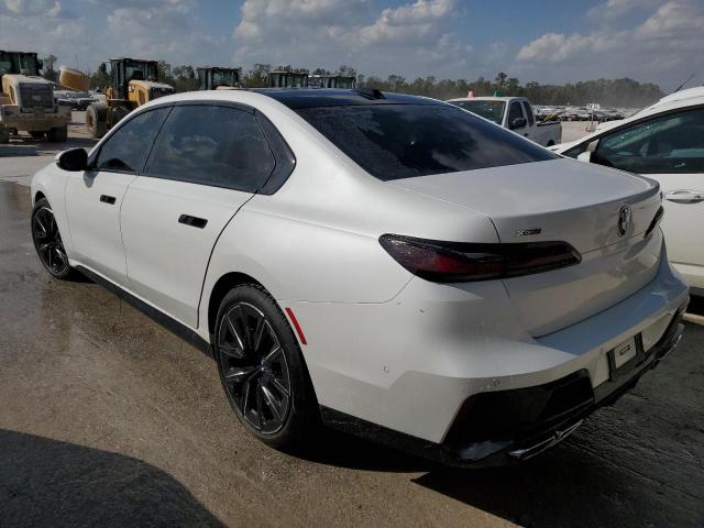 BMW 760 XI 2023 white  gas WBA33EJ06PCL49704 photo #3