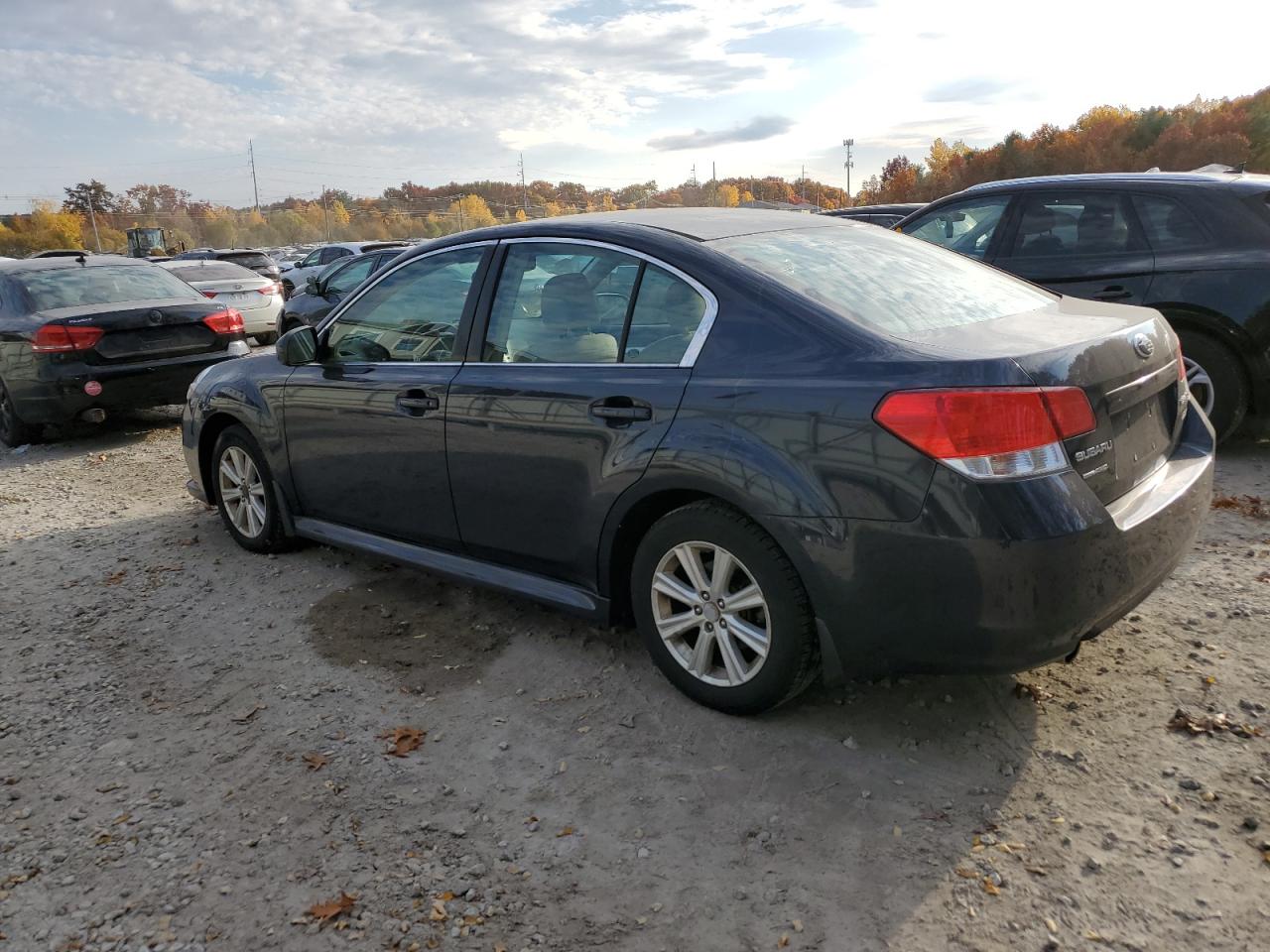 SUBARU LEGACY 2.5 2013 blue  gas 4S3BMBC62D3020344 photo #3