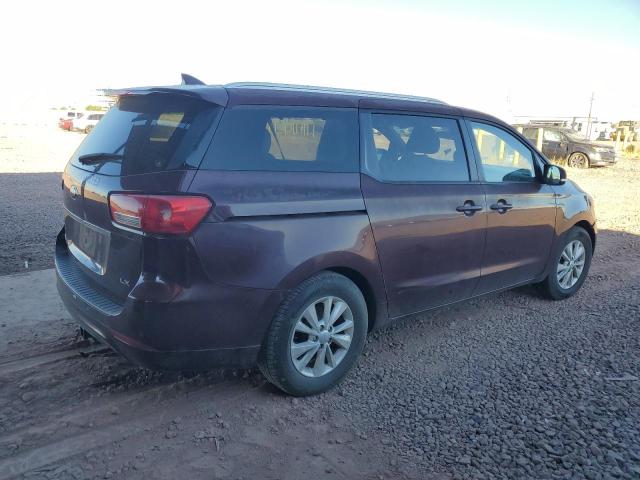 KIA SEDONA LX 2016 burgundy  gas KNDMB5C1XG6113989 photo #4