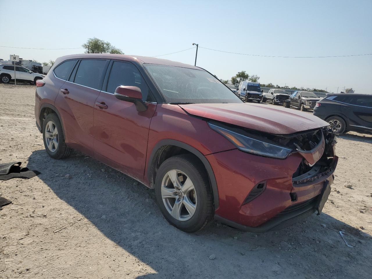 Lot #2991511851 2021 TOYOTA HIGHLANDER