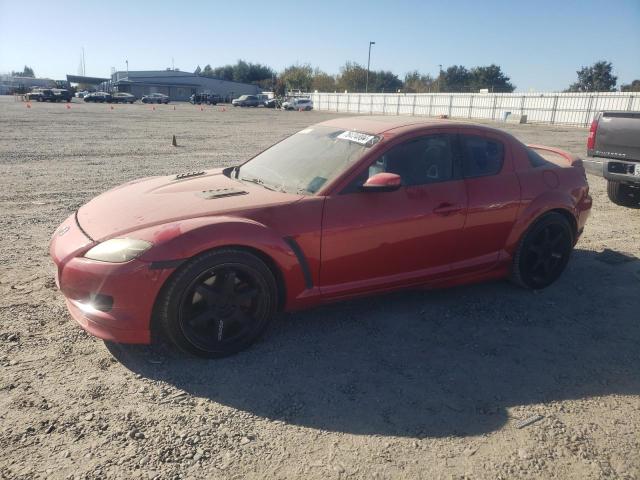 MAZDA RX8 2004 red  gas JM1FE173340122567 photo #1