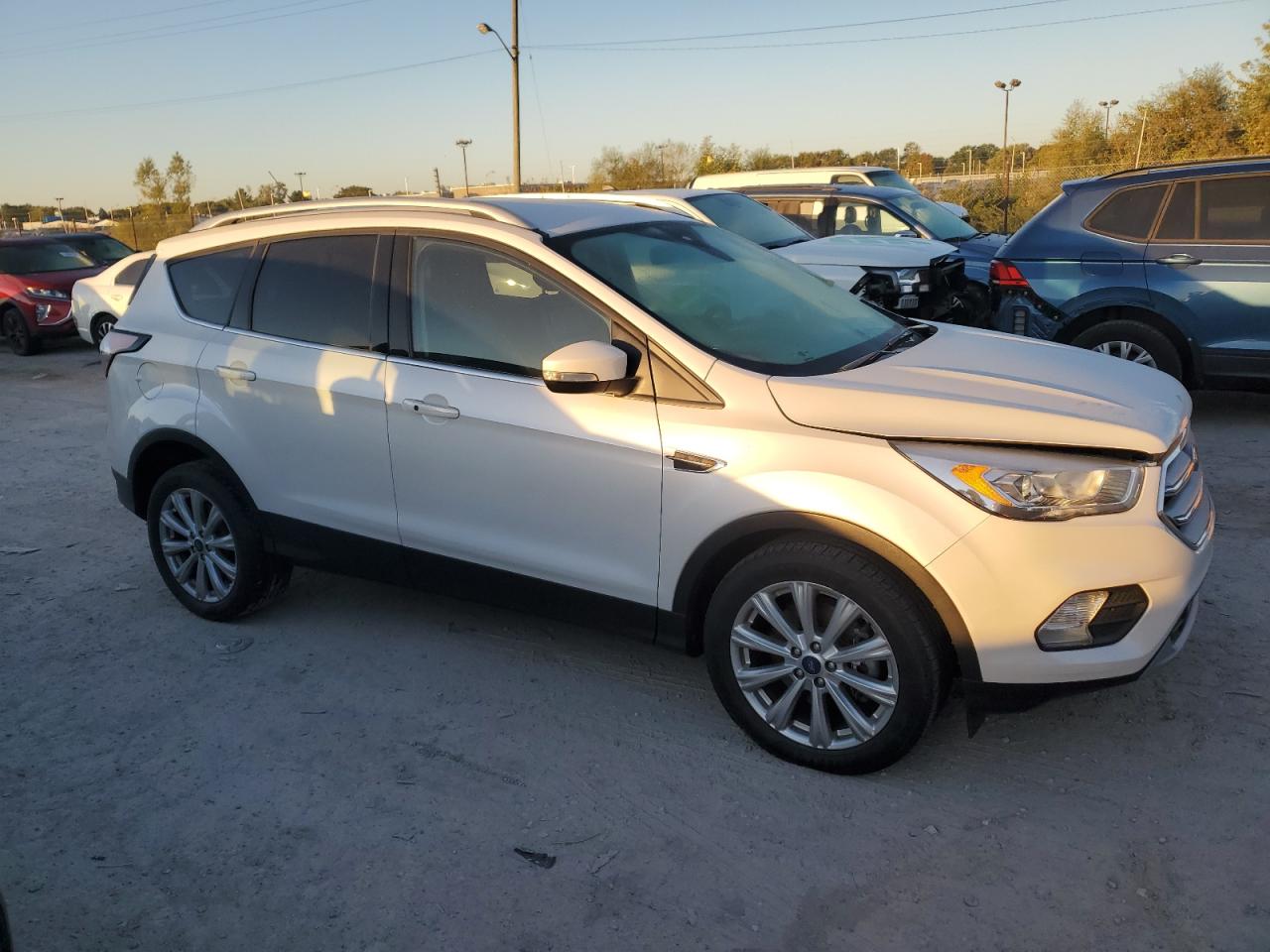 Lot #3022966129 2017 FORD ESCAPE TIT