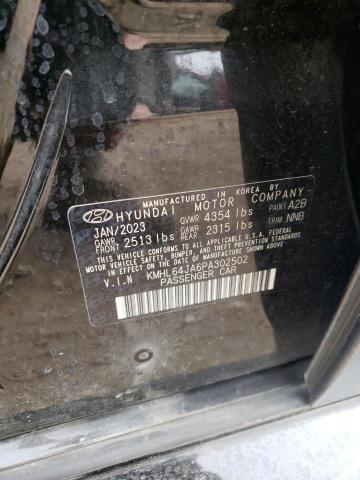 2023 HYUNDAI SONATA SEL - KMHL64JA6PA302502