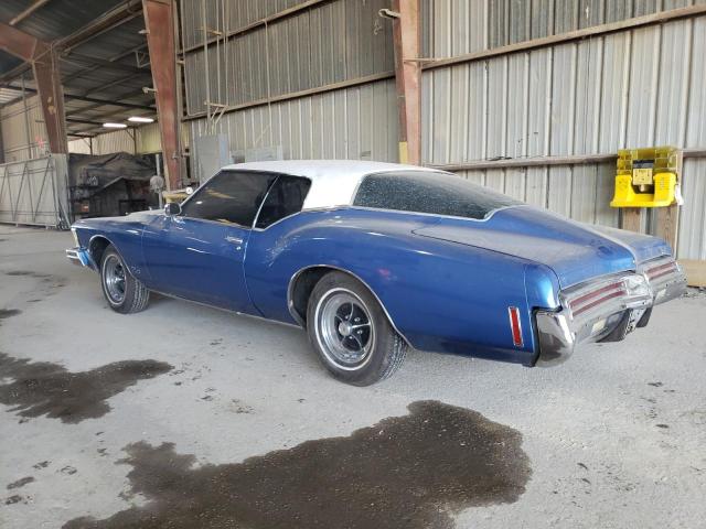 BUICK RIVIERA 1973 blue   4Y87U3H512236 photo #3