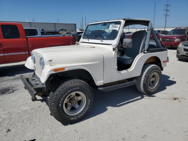 JEEP CJ-5 1978 white   J8F83AH110988 photo #1