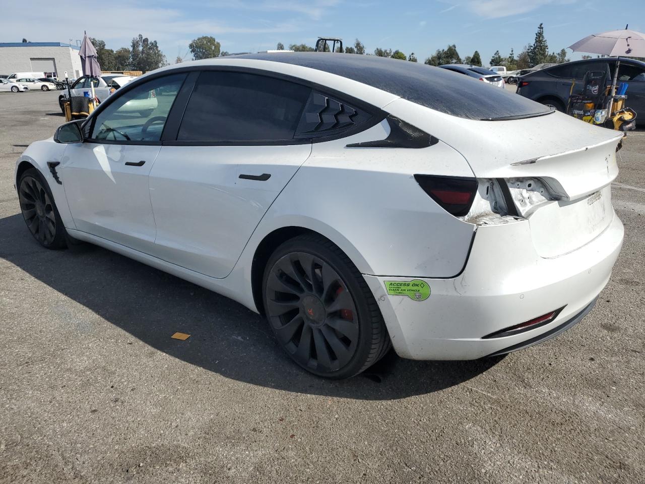 Lot #3029418699 2022 TESLA MODEL 3