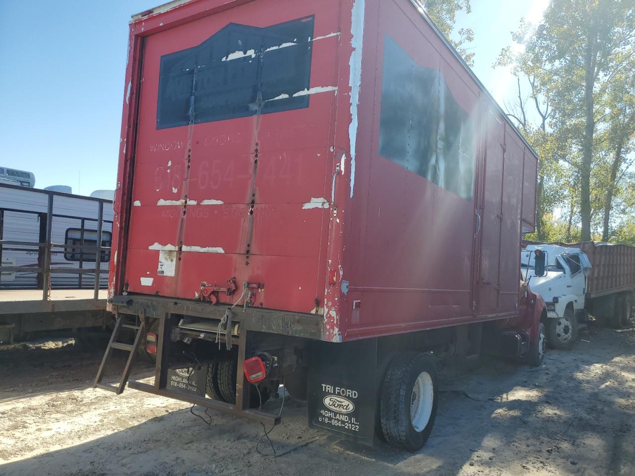 Lot #2911244140 2003 FORD F650 SUPER