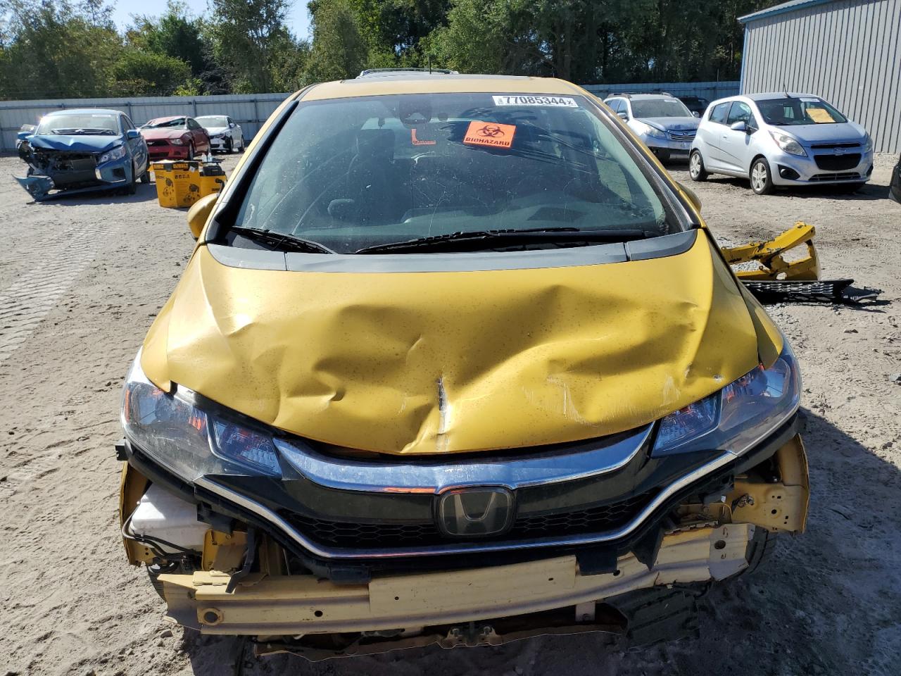 Lot #2921365831 2018 HONDA FIT EX