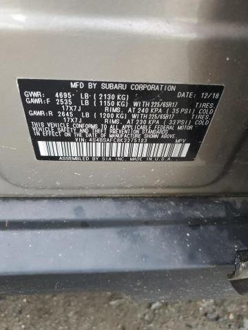 VIN 4S4BSAFC8K3275123 2019 Subaru Outback, 2.5I Pre... no.13